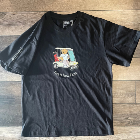 Golf Cart Bear T-Shirt