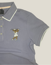 Lavender Golf Polo with White Trim