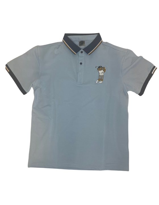 Pigeon Blue Pinnacle Polo