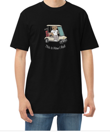  Golf Cart Bear T-Shirt